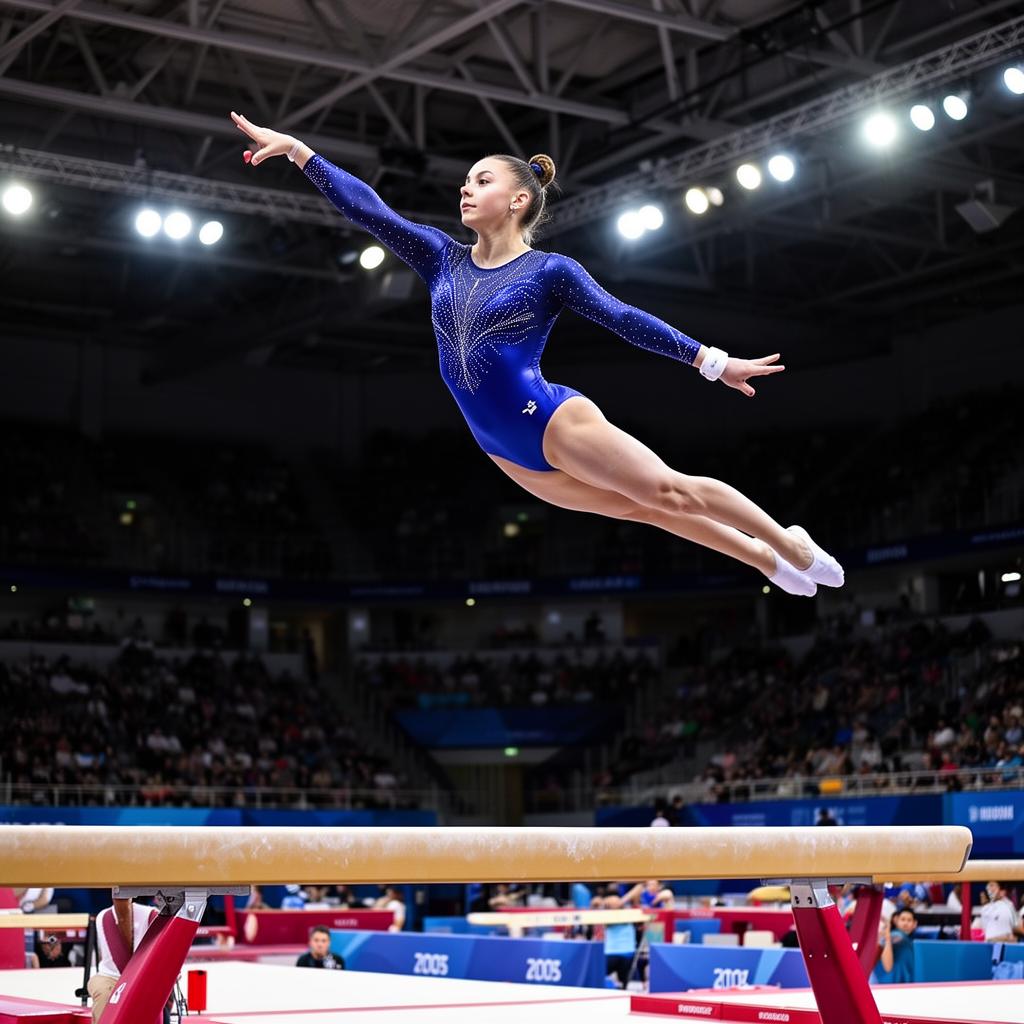 Gymnastics athlete