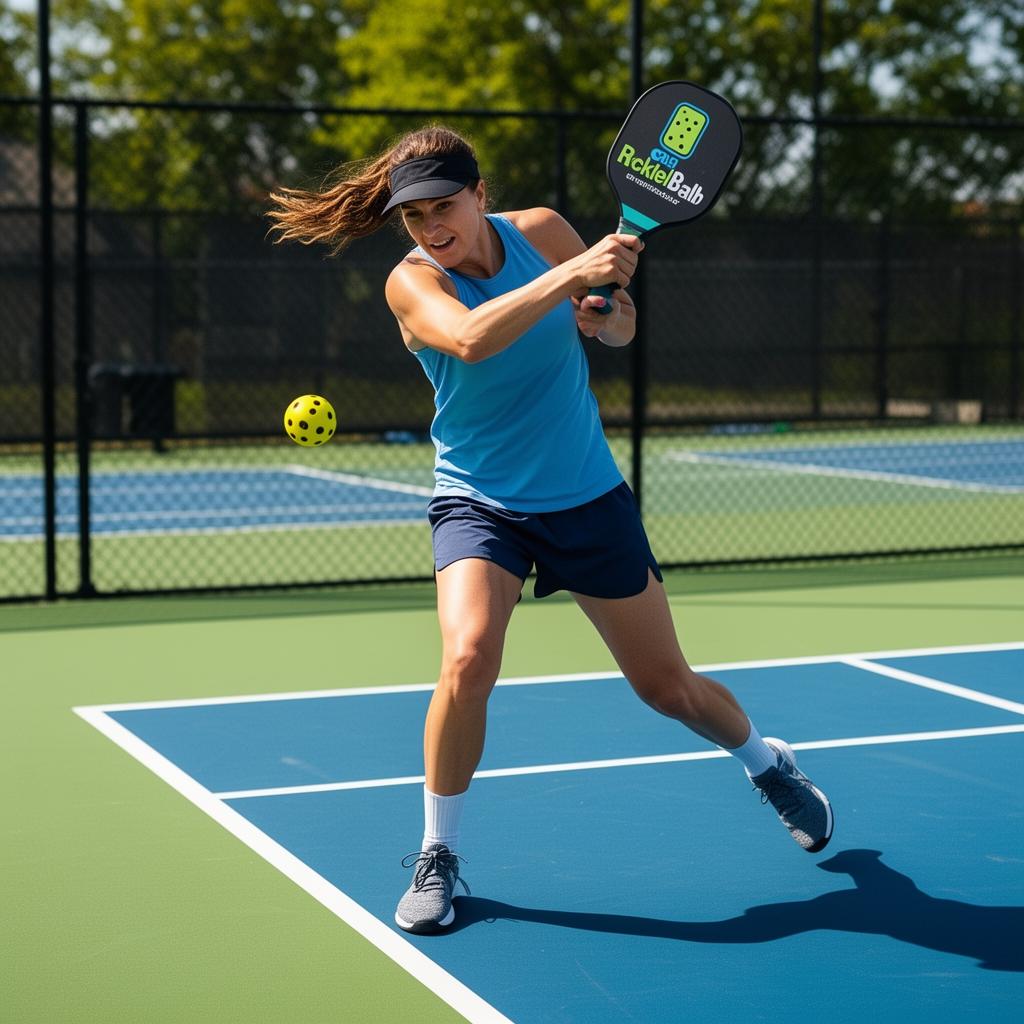 Pickleball athlete